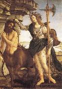 Sandro Botticelli Pallas and the Centaur oil